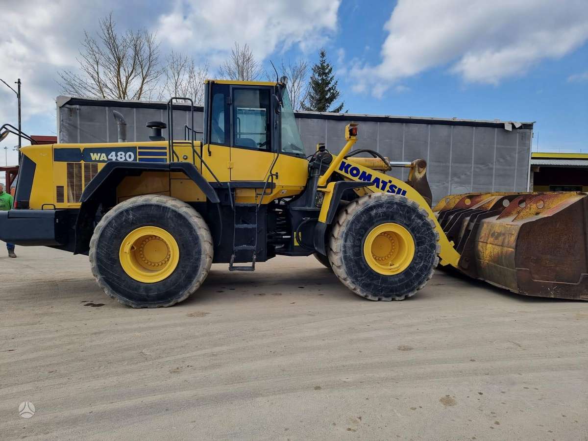 Komatsu WA 480-6, frontal loader