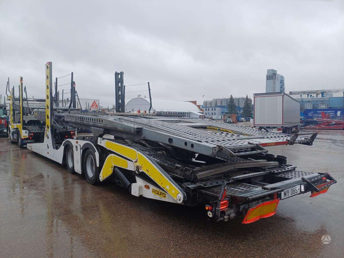Scania P410 + Rolfo 2014, автовозы