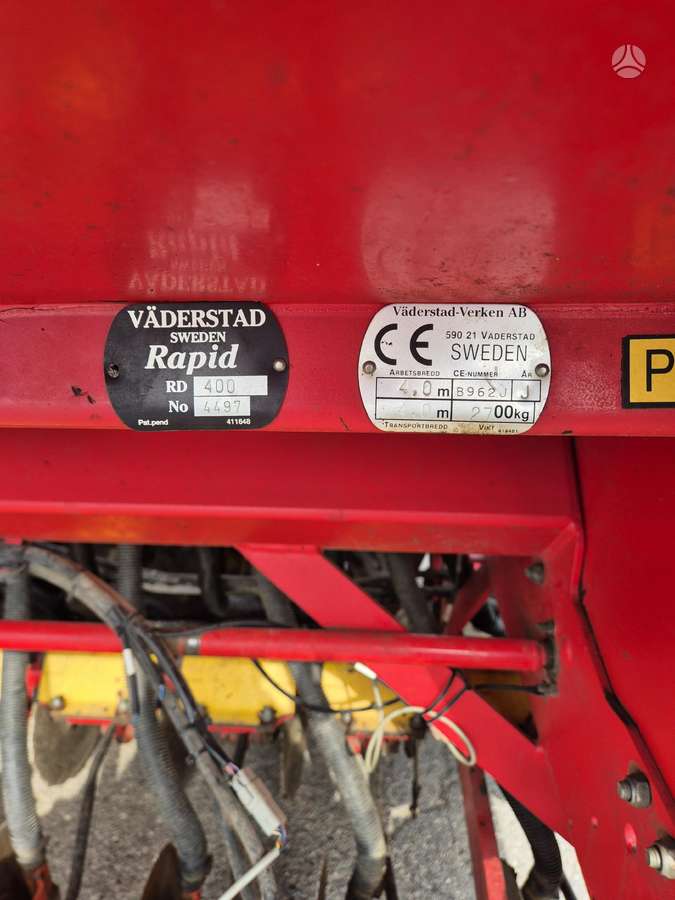 Vaderstad RAPID400, seeders, planters