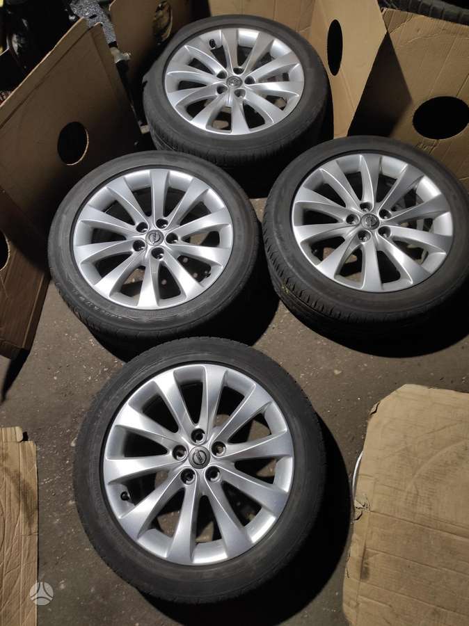 Opel, light alloy, R17