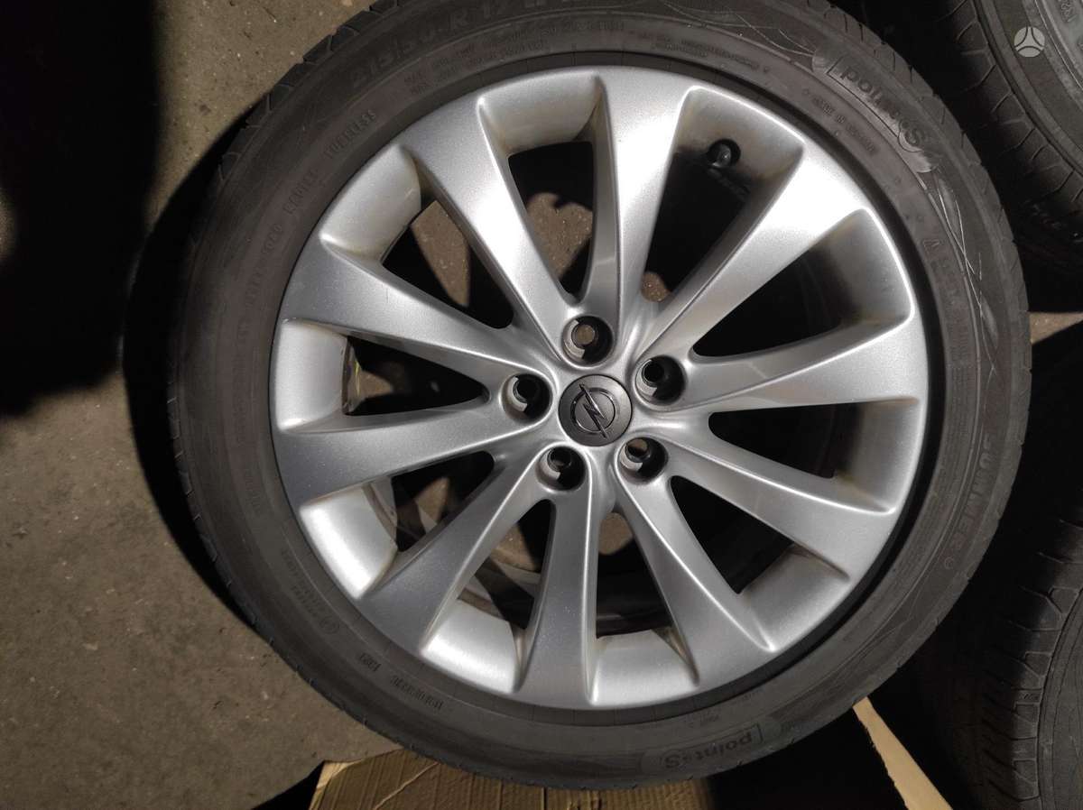 Opel, light alloy, R17