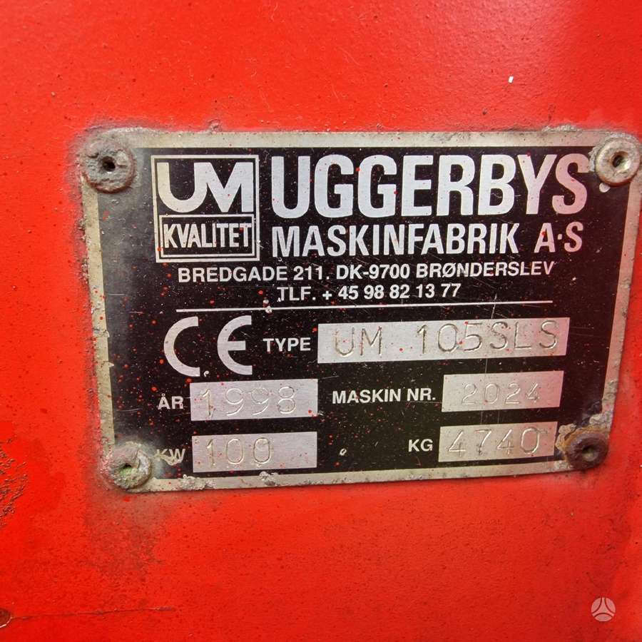 UM 105sls, manure shakers, compost shredders