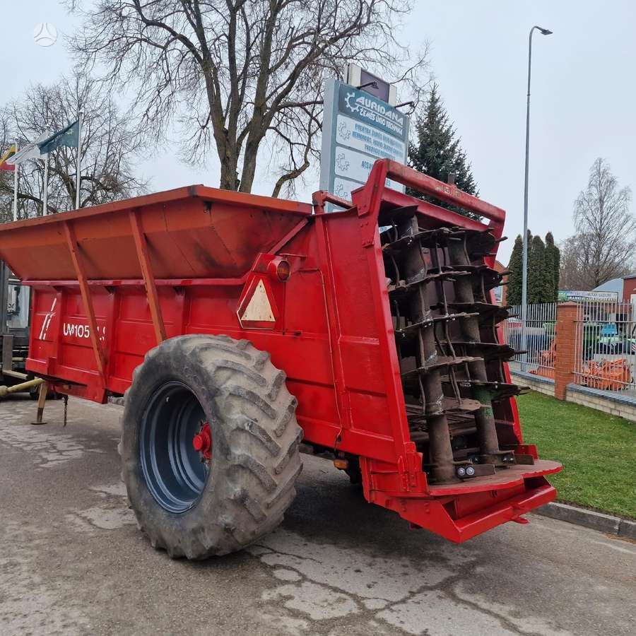 UM 105sls, manure shakers, compost shredders