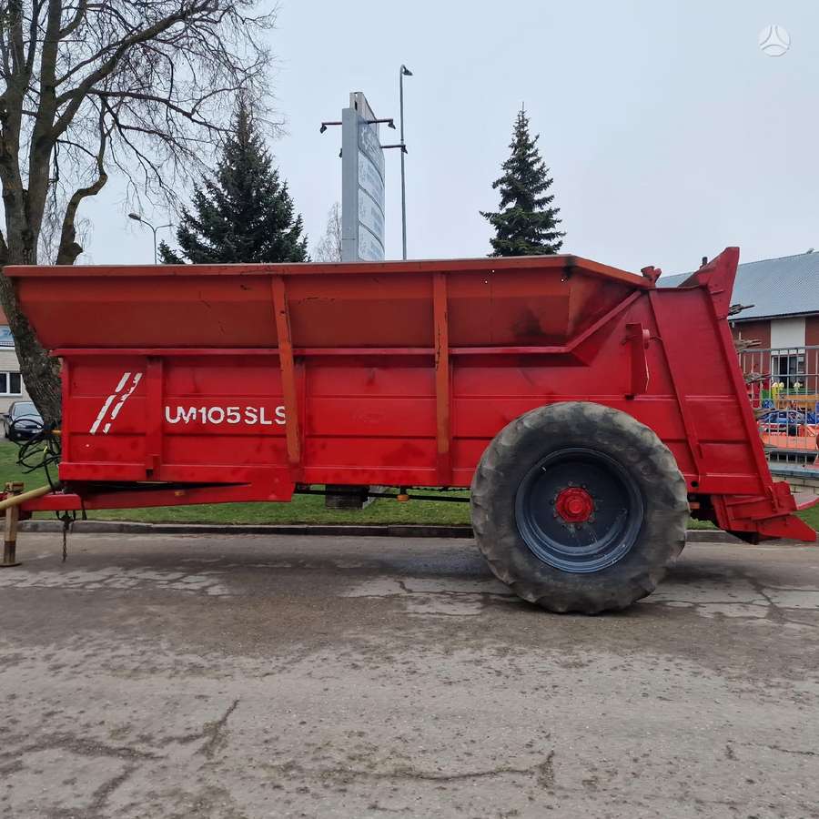 UM 105sls, manure shakers, compost shredders