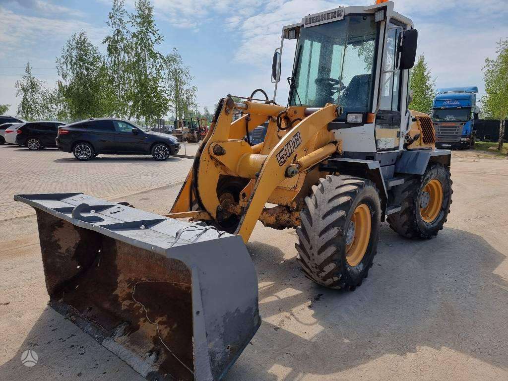 Liebherr L 508, frontaliniai krautuvai