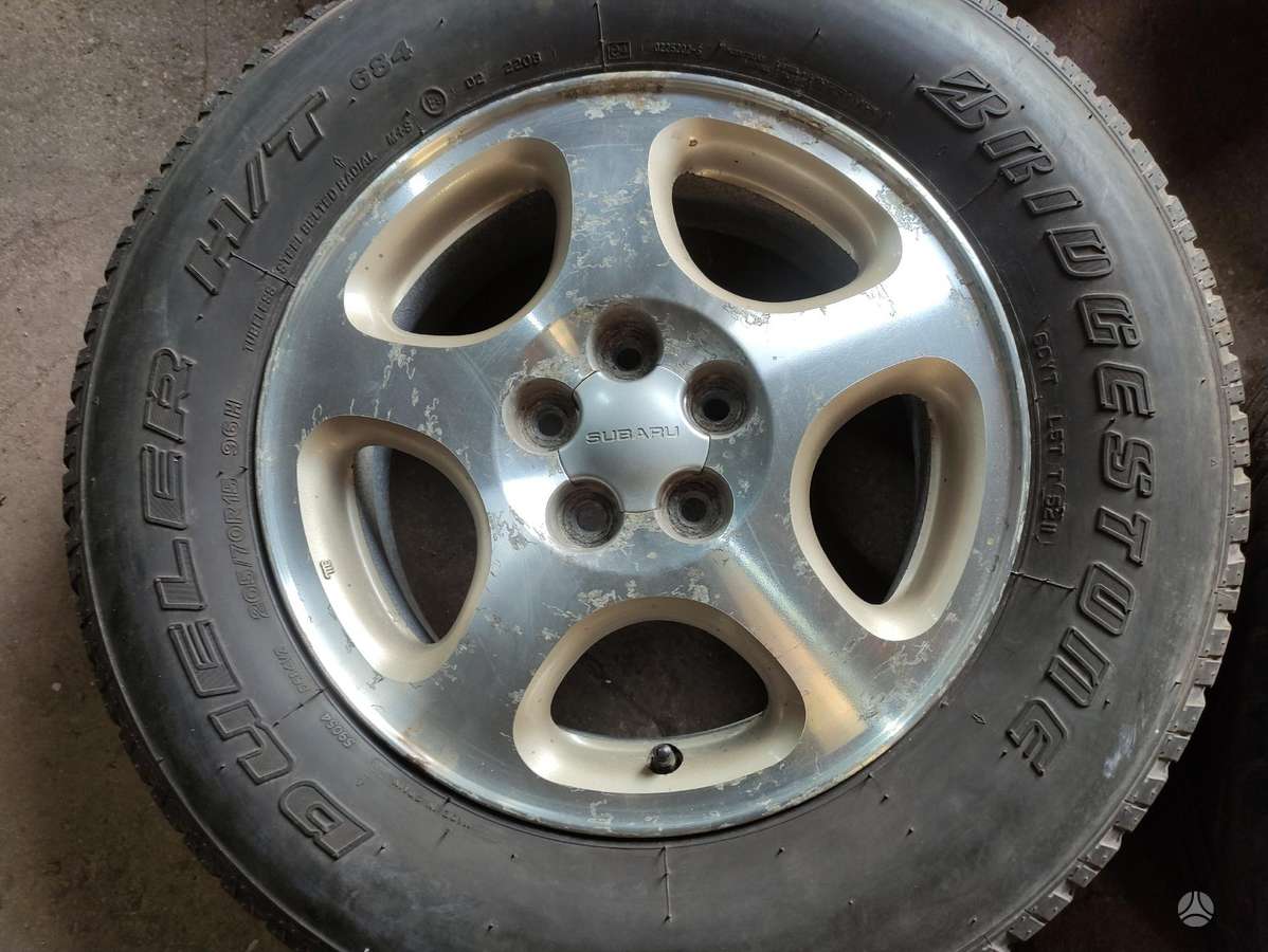 Subaru, light alloy, R15