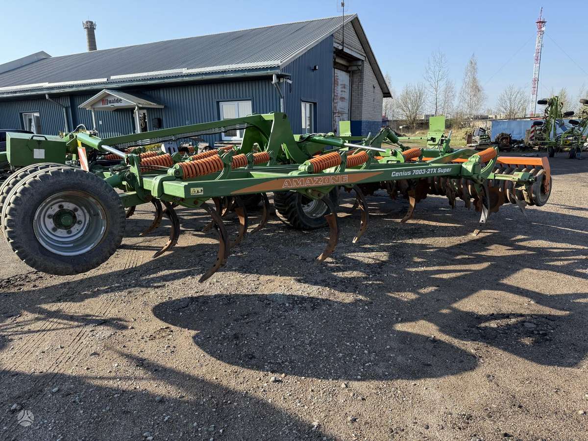Amazone Cenius 7003-2TX, scrapers, scrubbers