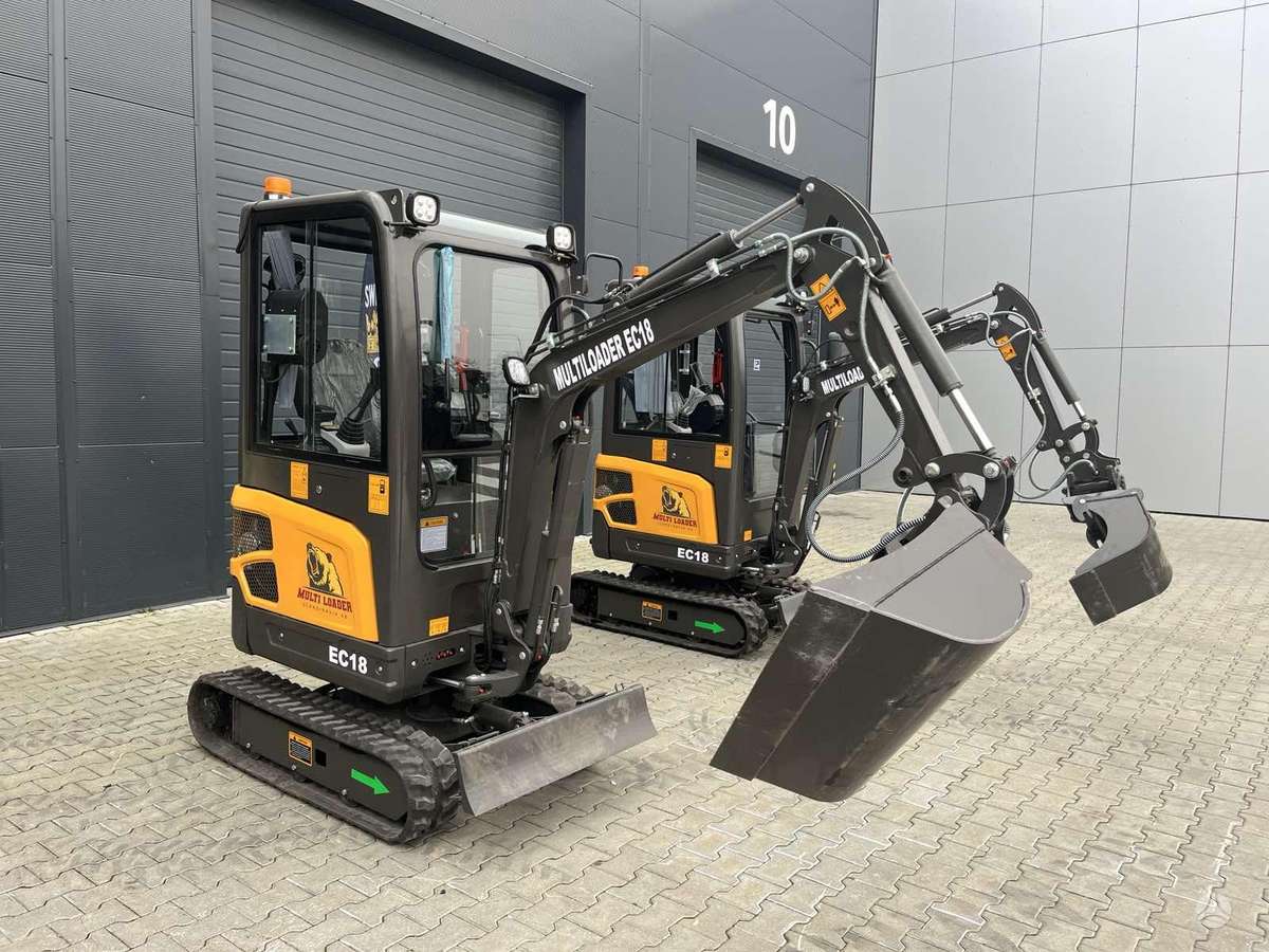MULTILOADER EC18, mini excavator