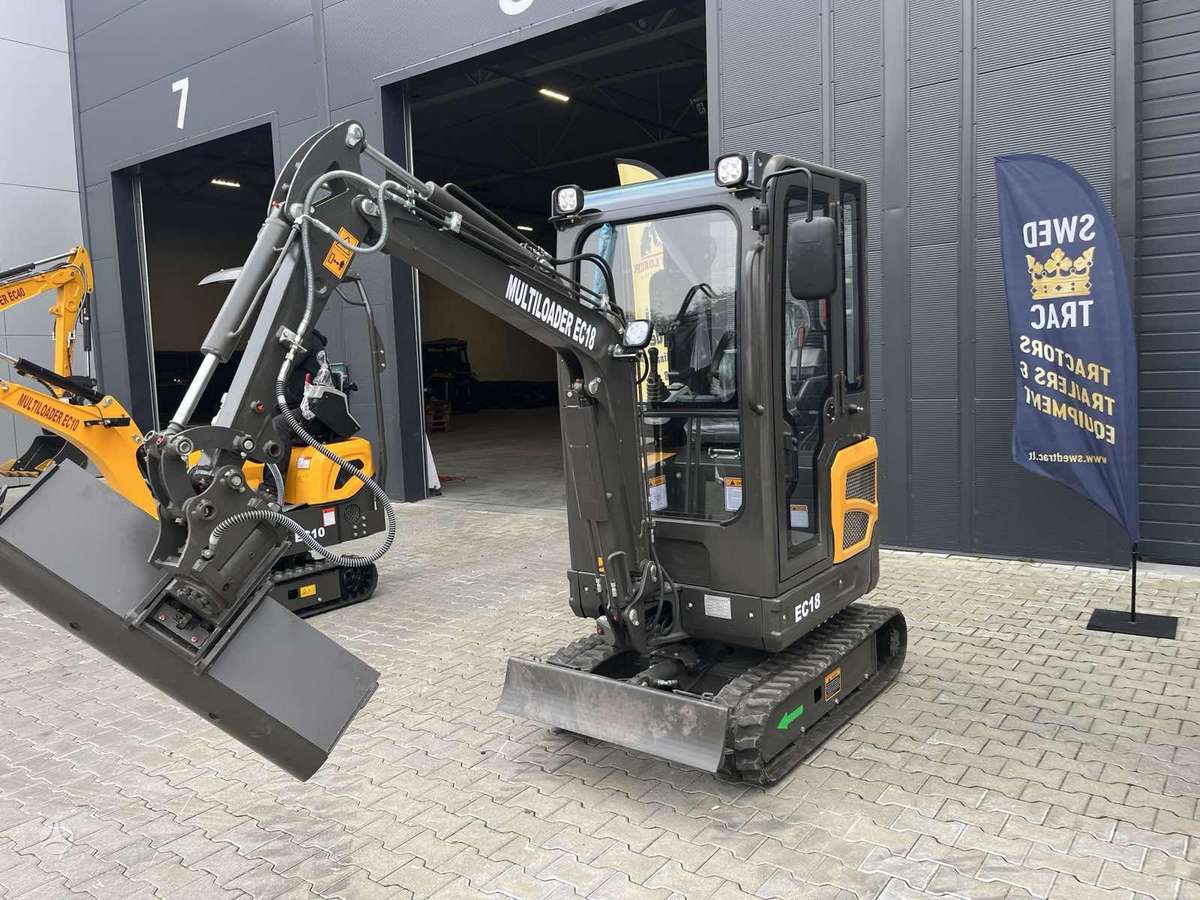 MULTILOADER EC18, mini excavator