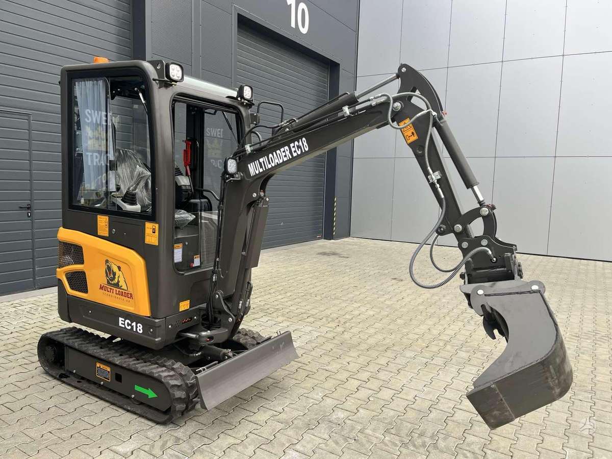 MULTILOADER EC18, мини-экскаваторы