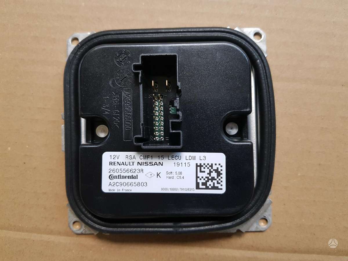 Renault Clio, 260100653R, lights