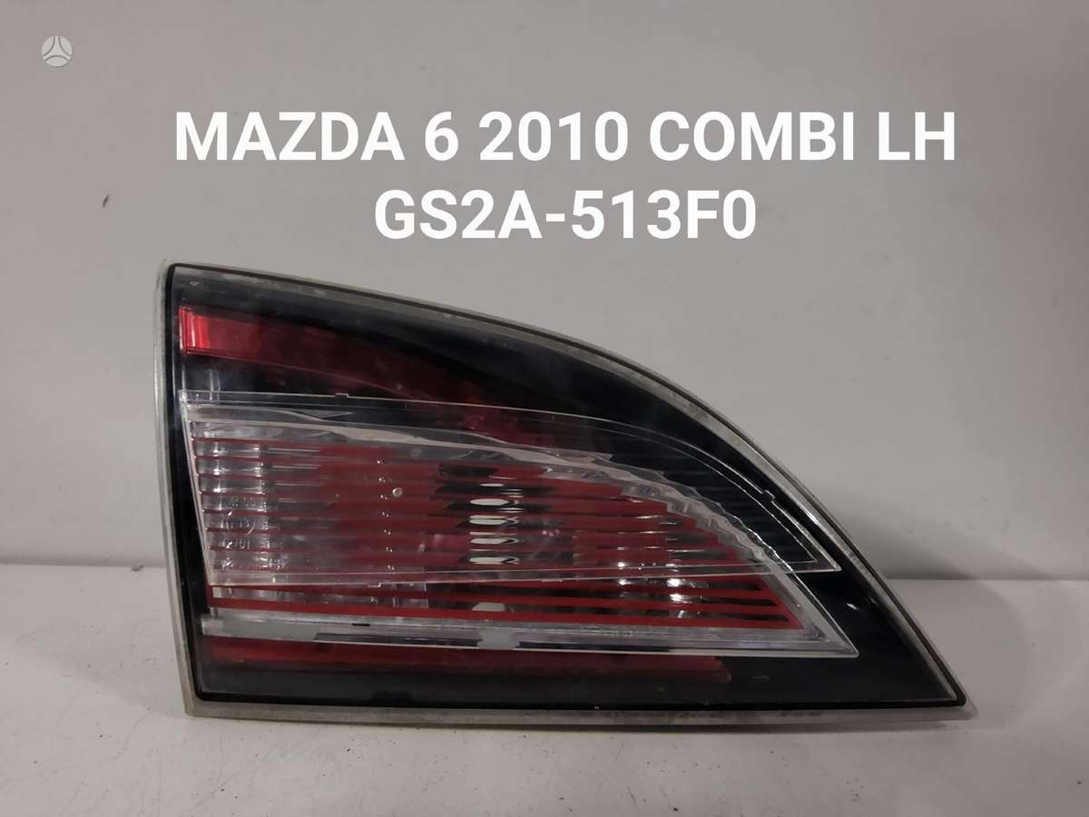 Mazda 6 rezerves daļās. Sedanas checbekas