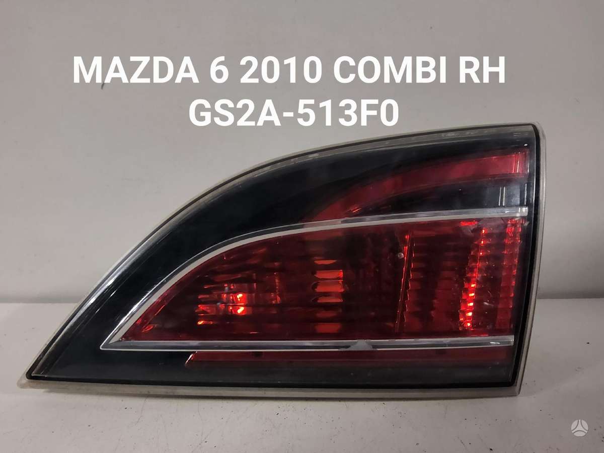 Mazda 6 rezerves daļās. Sedanas checbekas