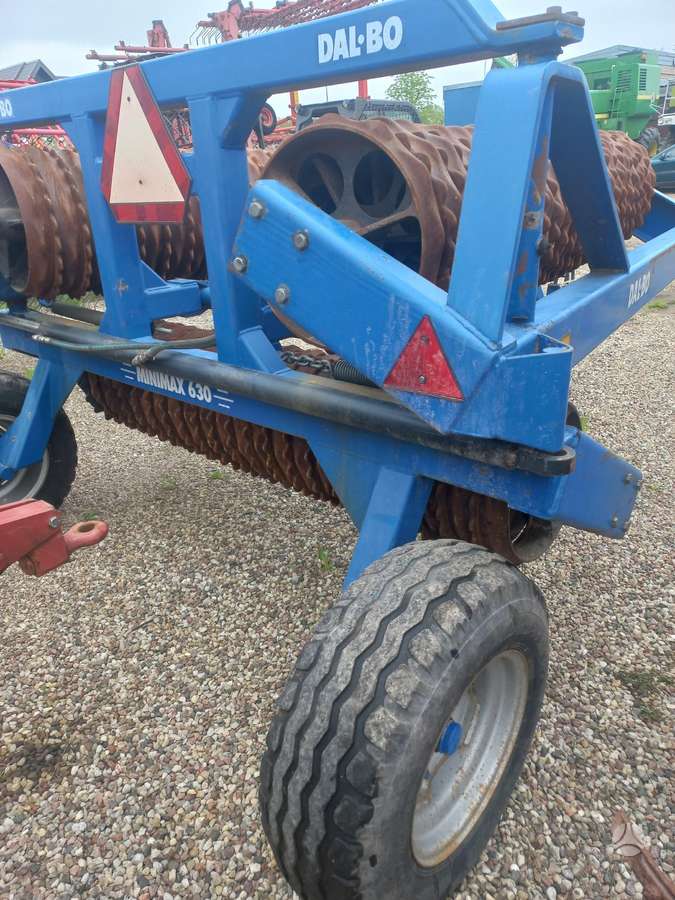 Dalbo MINIMAX 630, dirvos tankinimo, lyginimo volai
