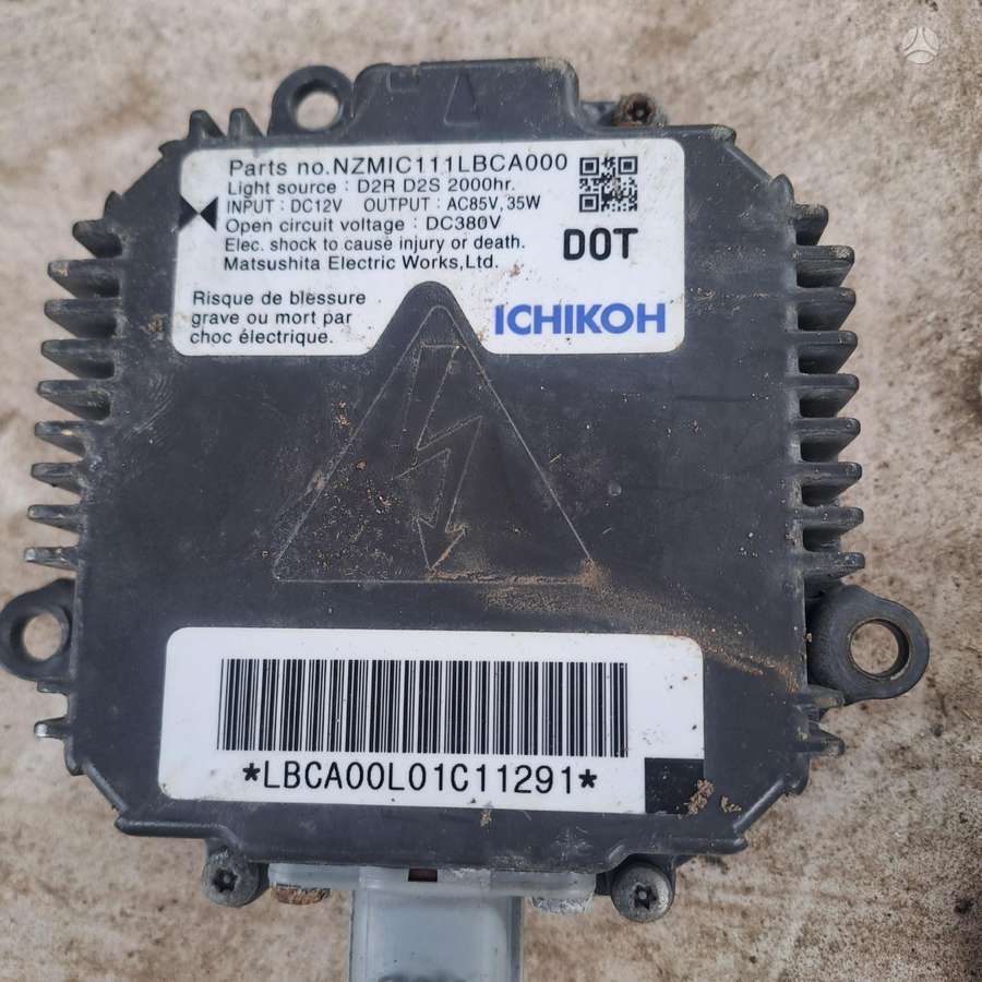 Subaru Forester elektros sistemos dalys