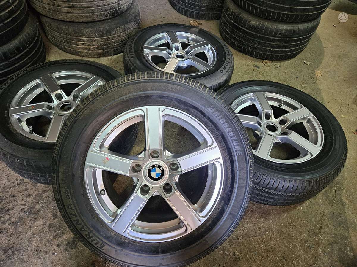 BMW 5kl.-3kl.E39,E34,E36,E46,E90, light alloy, R15