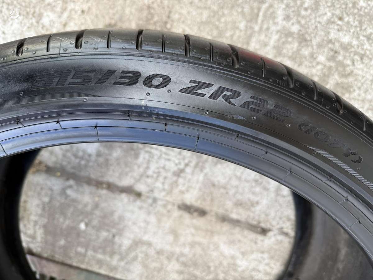 Pirelli Pzero pz4, летние 315/30 R22