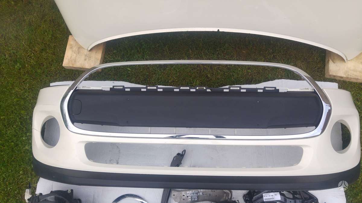 Mini Cooper Priekinis galinis bamperiai grotelės sparnai sparnų plasmasė