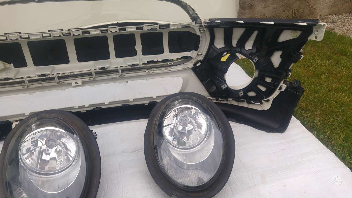 Mini Cooper Priekinis galinis bamperiai grotelės sparnai sparnų plasmasė