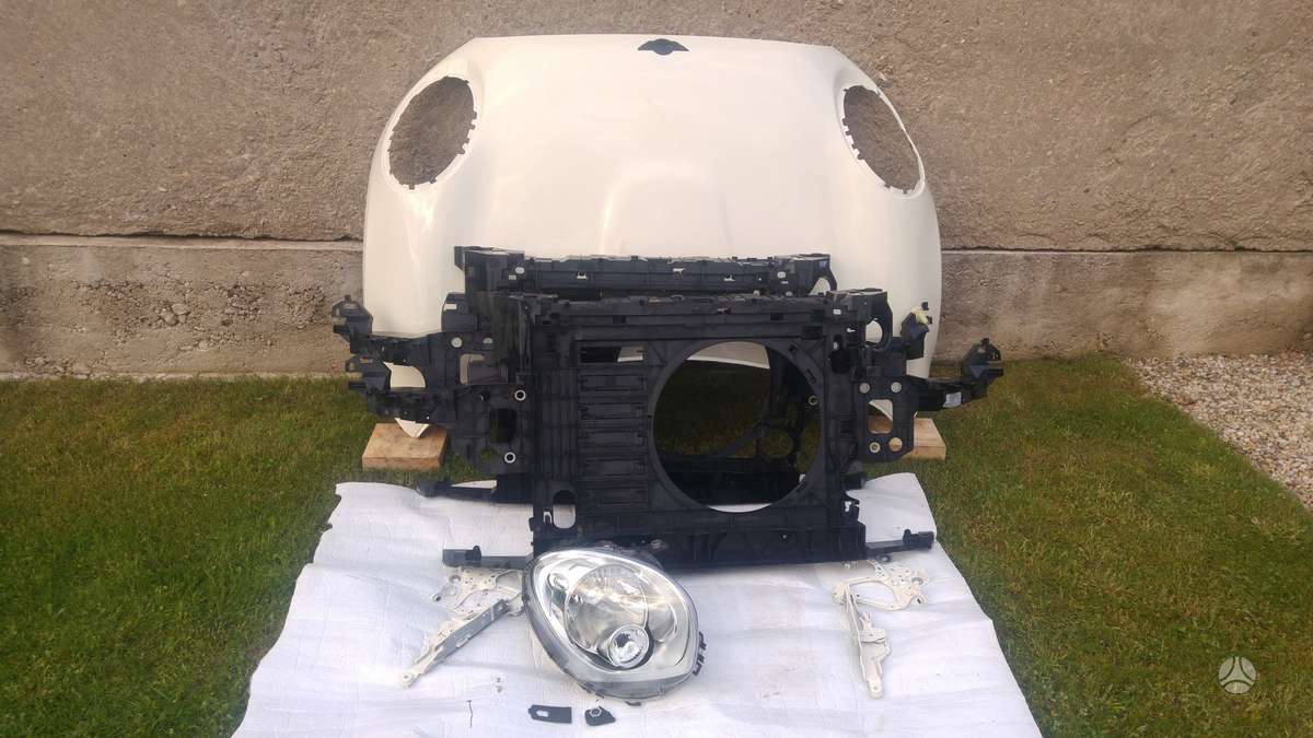Mini Cooper Priekinis galinis bamperiai grotelės sparnai sparnų plasmasė
