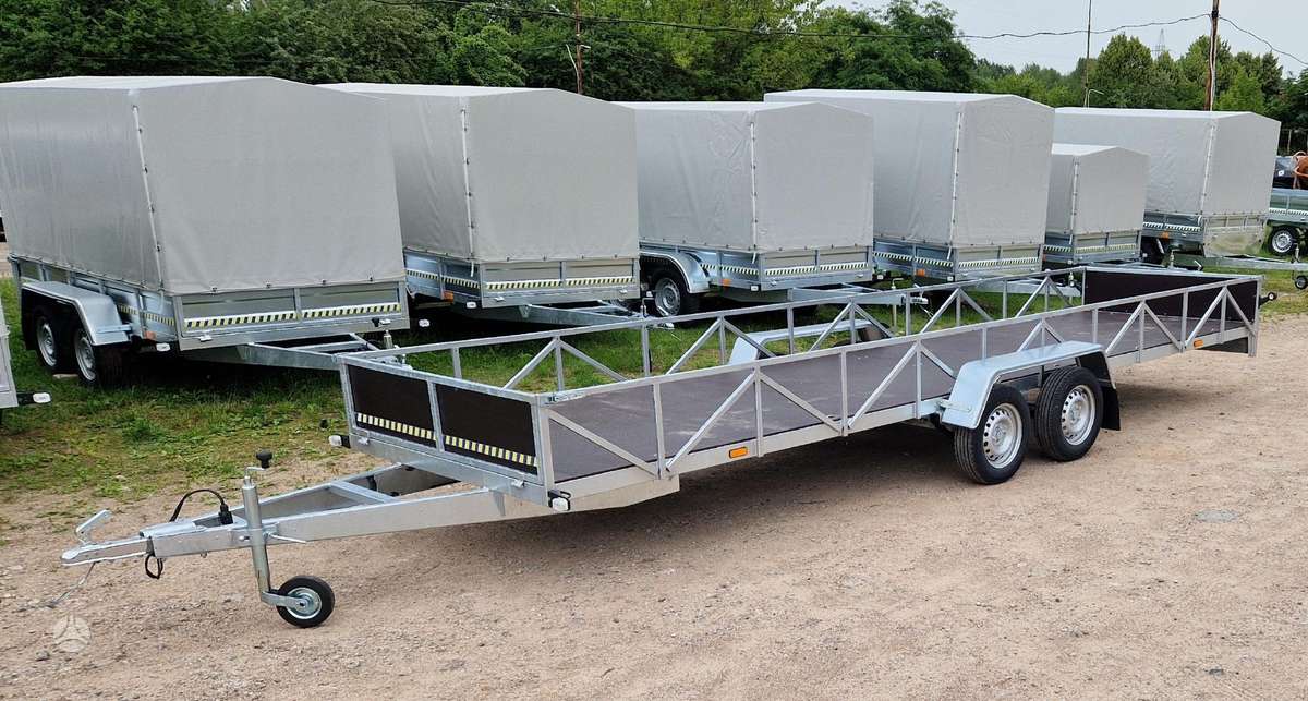 KTS Virinta, lingės, pastiprinta, passenger car trailers