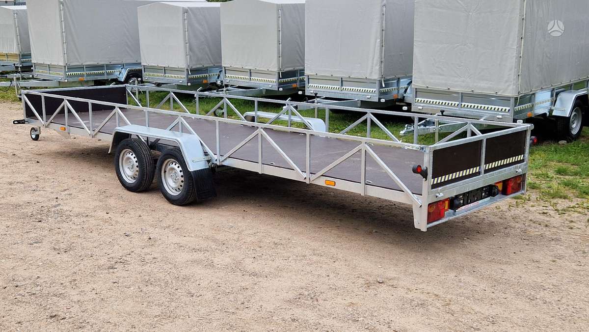 KTS Virinta, lingės, pastiprinta, passenger car trailers