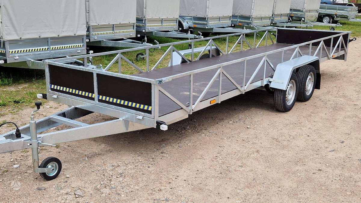 KTS Virinta, lingės, pastiprinta, passenger car trailers