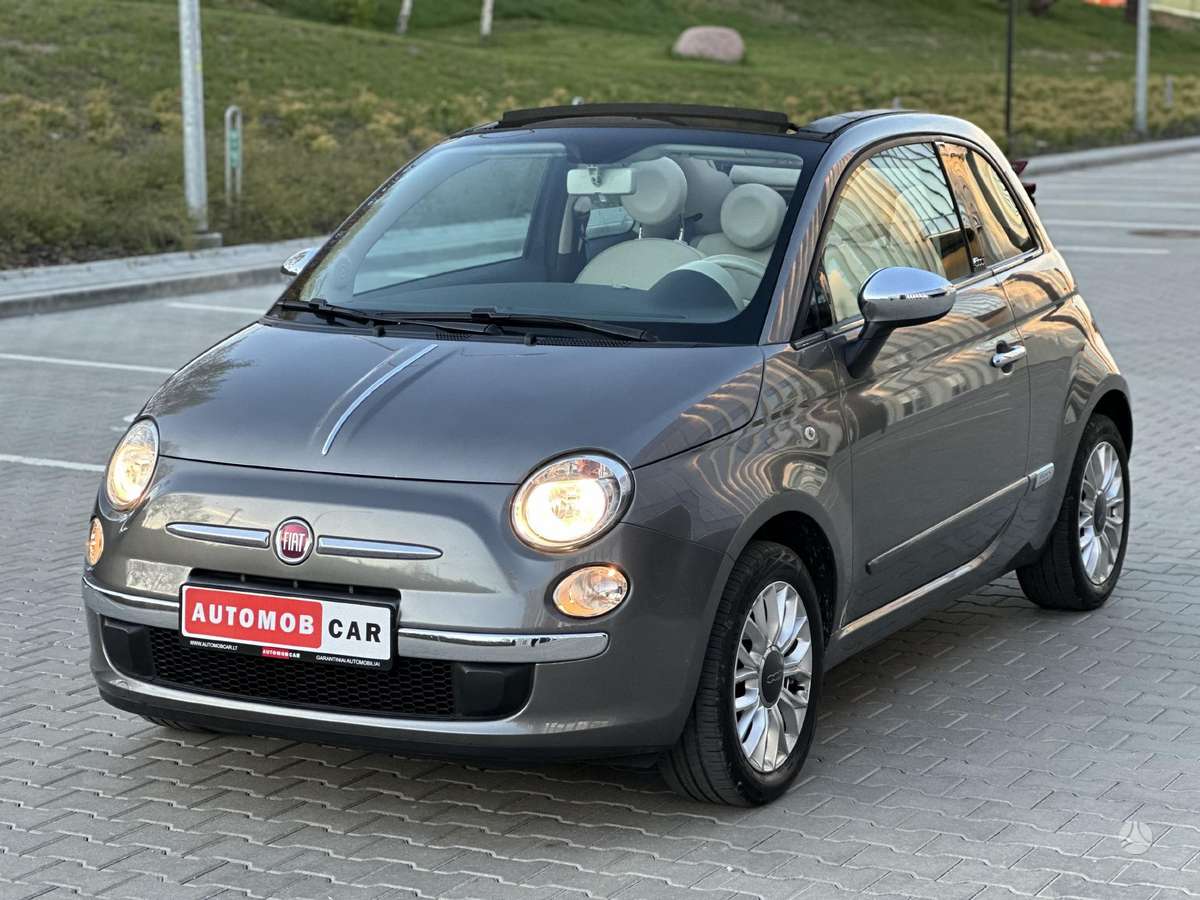 Fiat 500, 1.2 l., convertible
