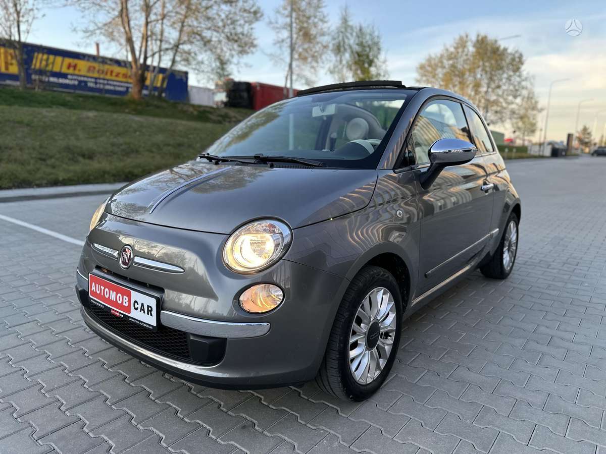 Fiat 500, 1.2 l., convertible