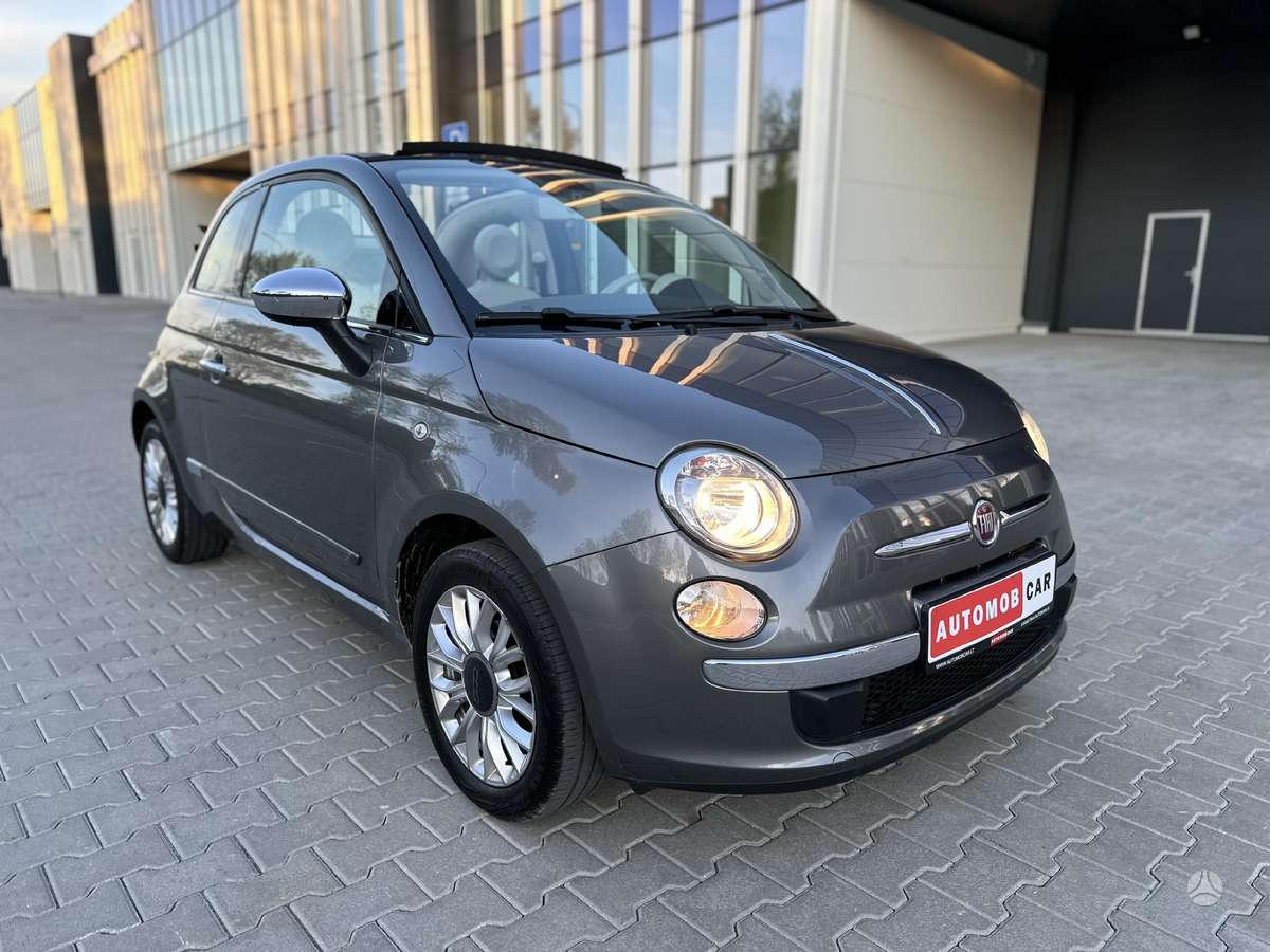 Fiat 500, 1.2 l., convertible