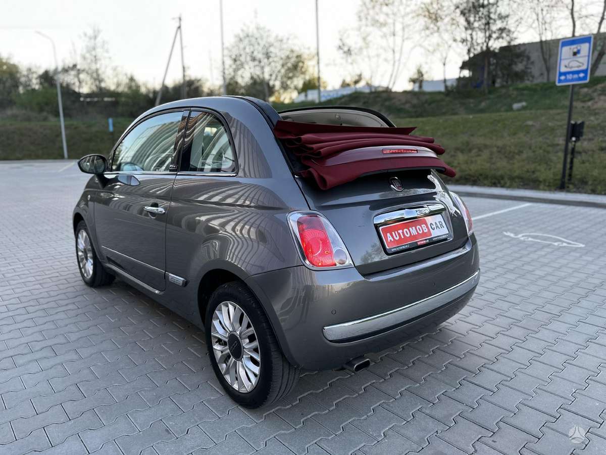 Fiat 500, 1.2 l., convertible