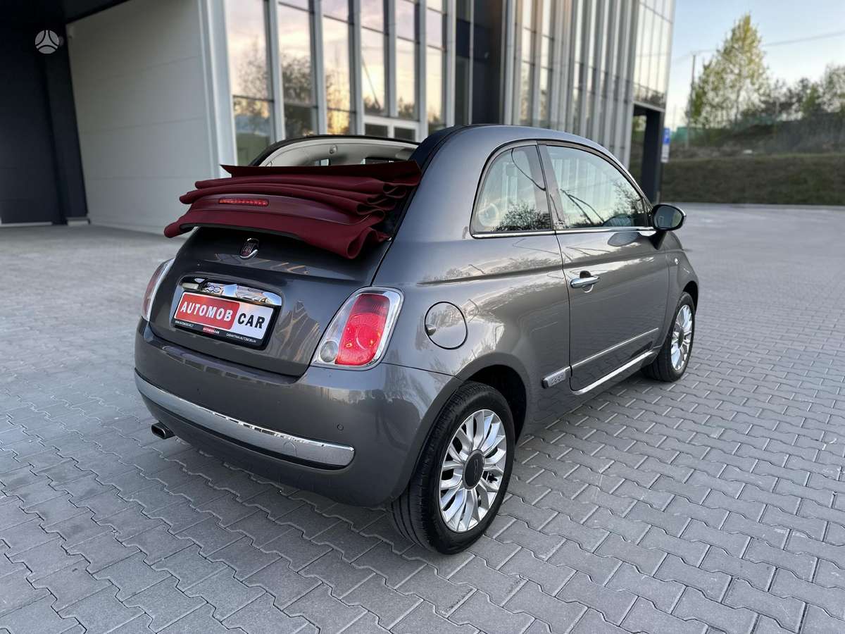 Fiat 500, 1.2 l., convertible