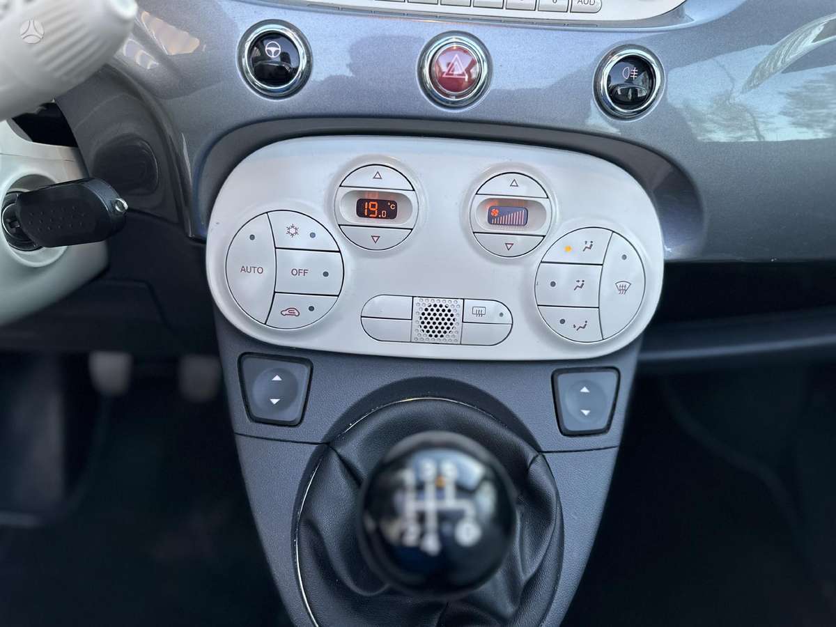 Fiat 500, 1.2 l., convertible