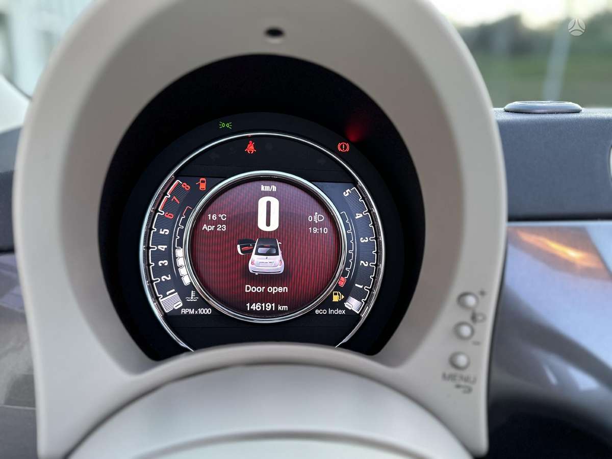 Fiat 500, 1.2 l., convertible