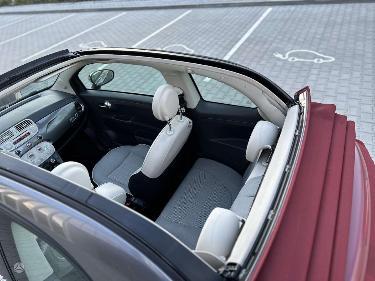 Fiat 500, 1.2 l., convertible