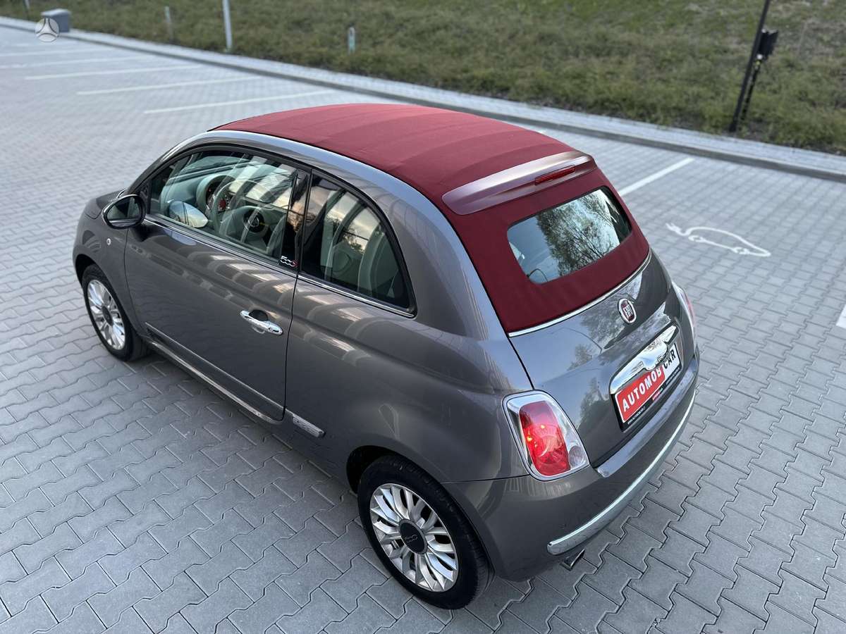 Fiat 500, 1.2 l., convertible