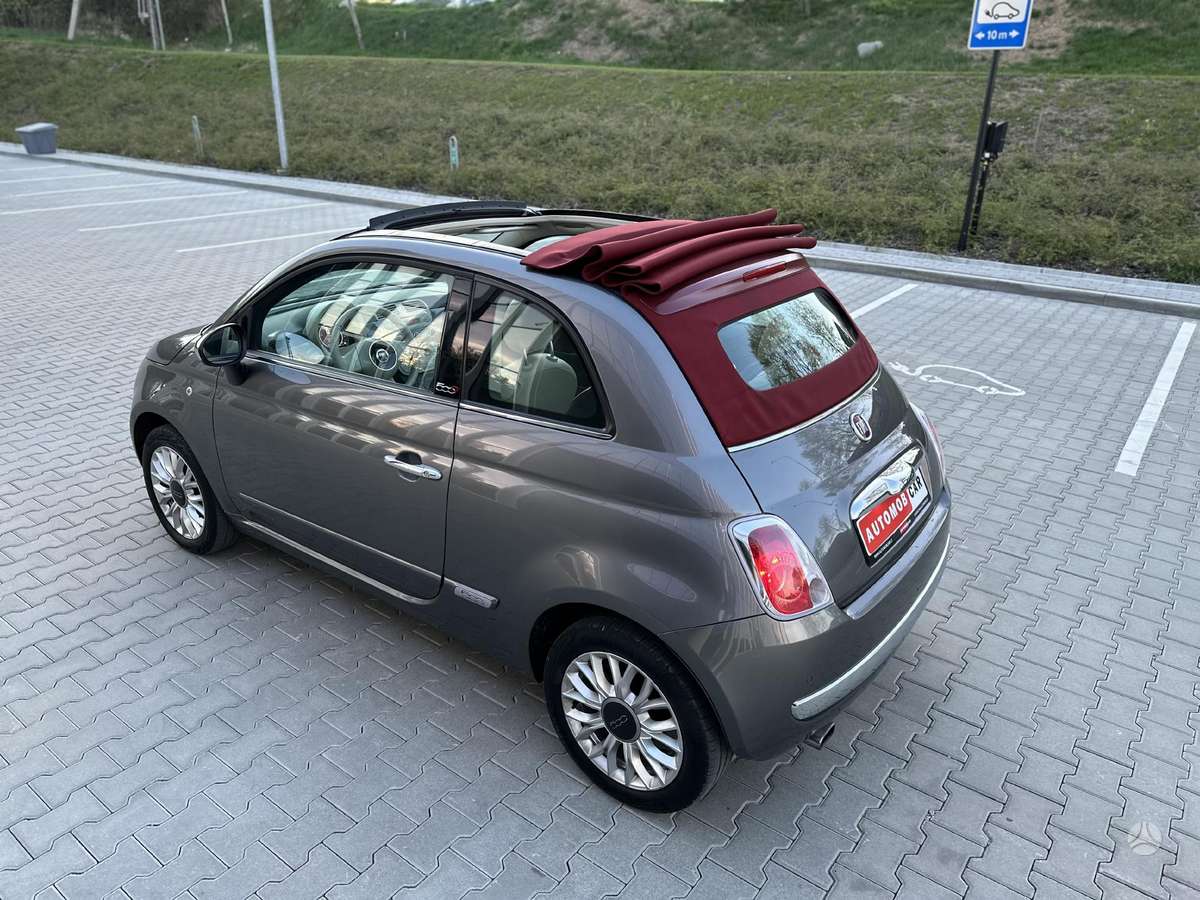 Fiat 500, 1.2 l., convertible