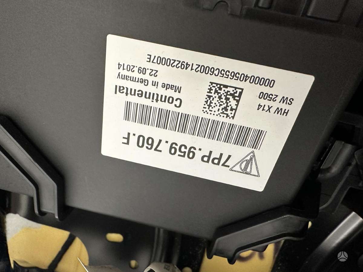 Porsche Macan salono detalės