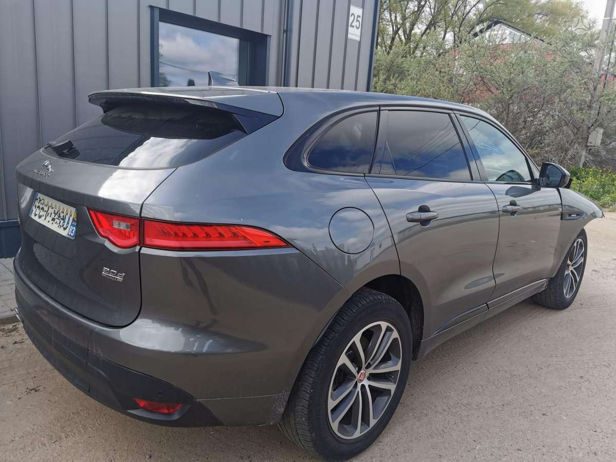 Jaguar F-Pace rezerves daļās