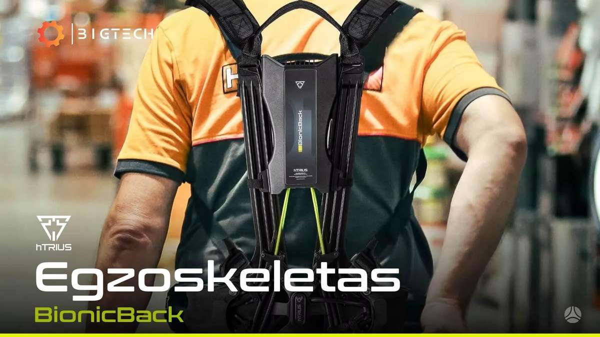 -Kita- Egzoskeletas - BionicBack, складская техника