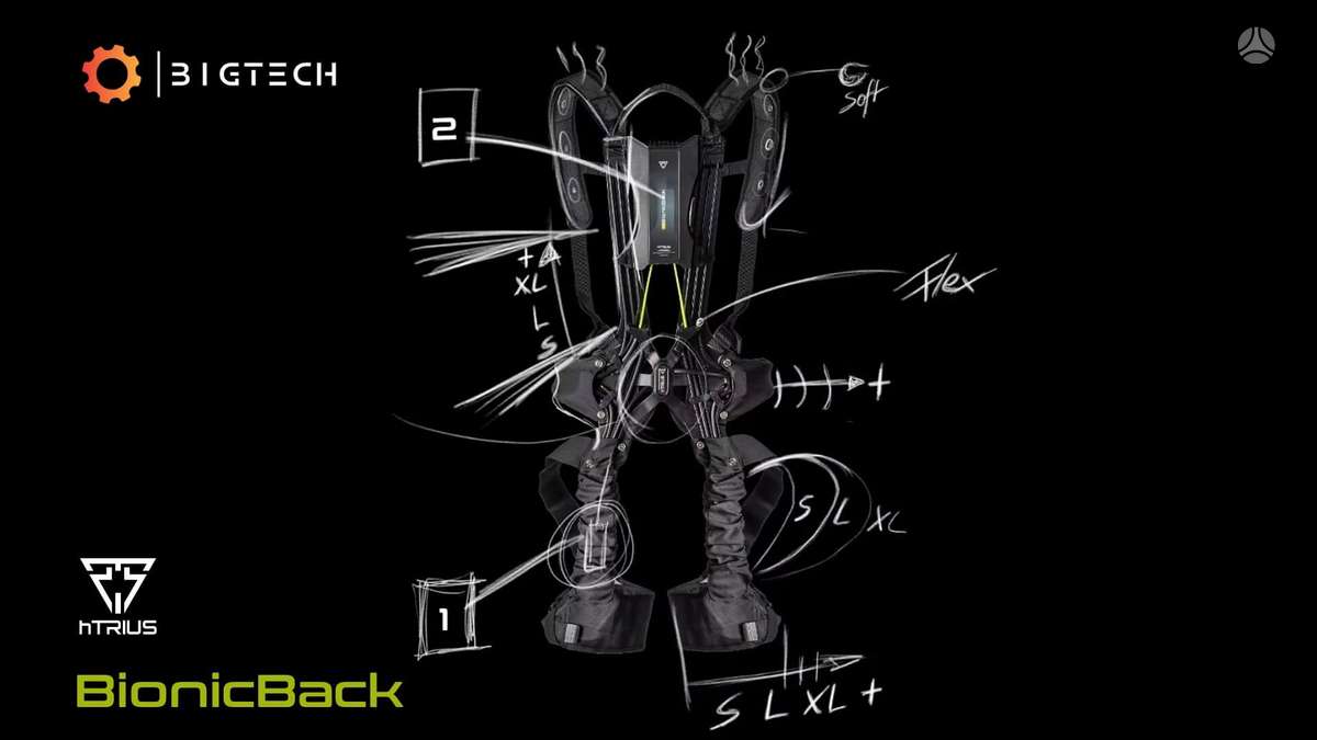 -Kita- Egzoskeletas - BionicBack, складская техника