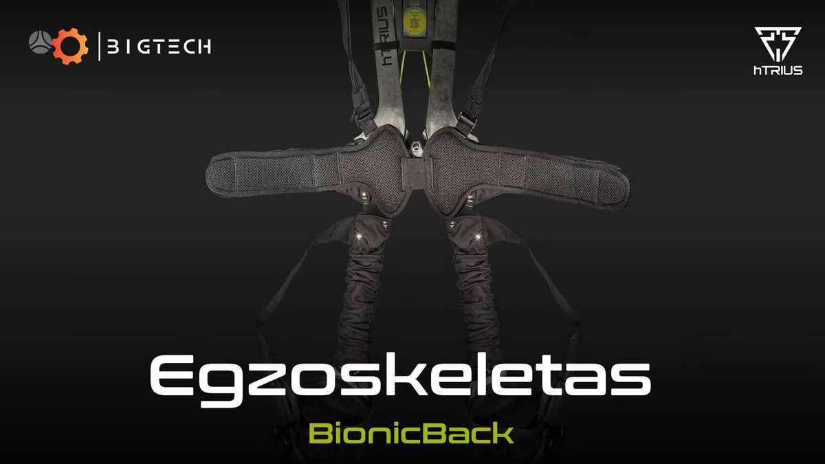 -Kita- Egzoskeletas - BionicBack, sandėliavimo technika