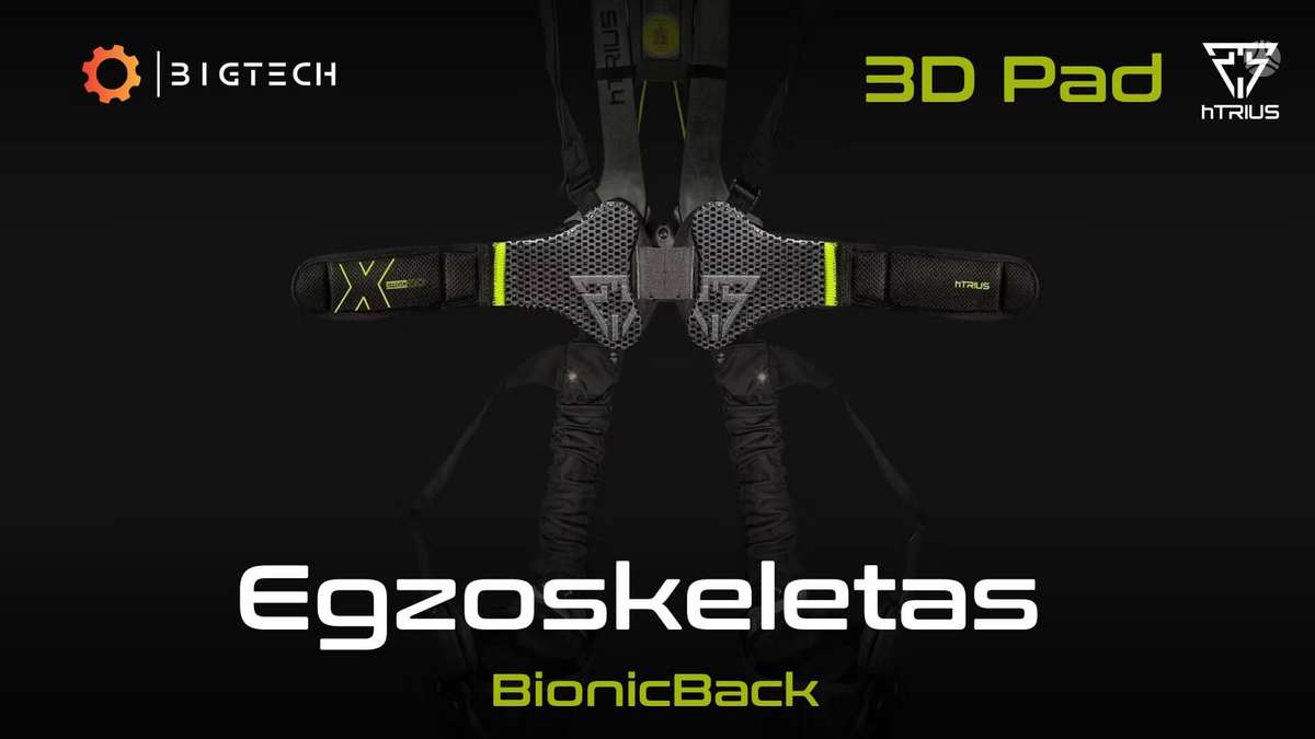 -Kita- Egzoskeletas - BionicBack, sandėliavimo technika