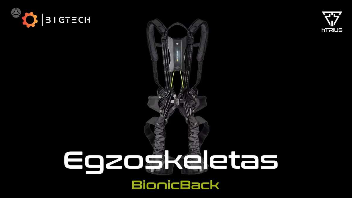 -Kita- Egzoskeletas - BionicBack, sandėliavimo technika