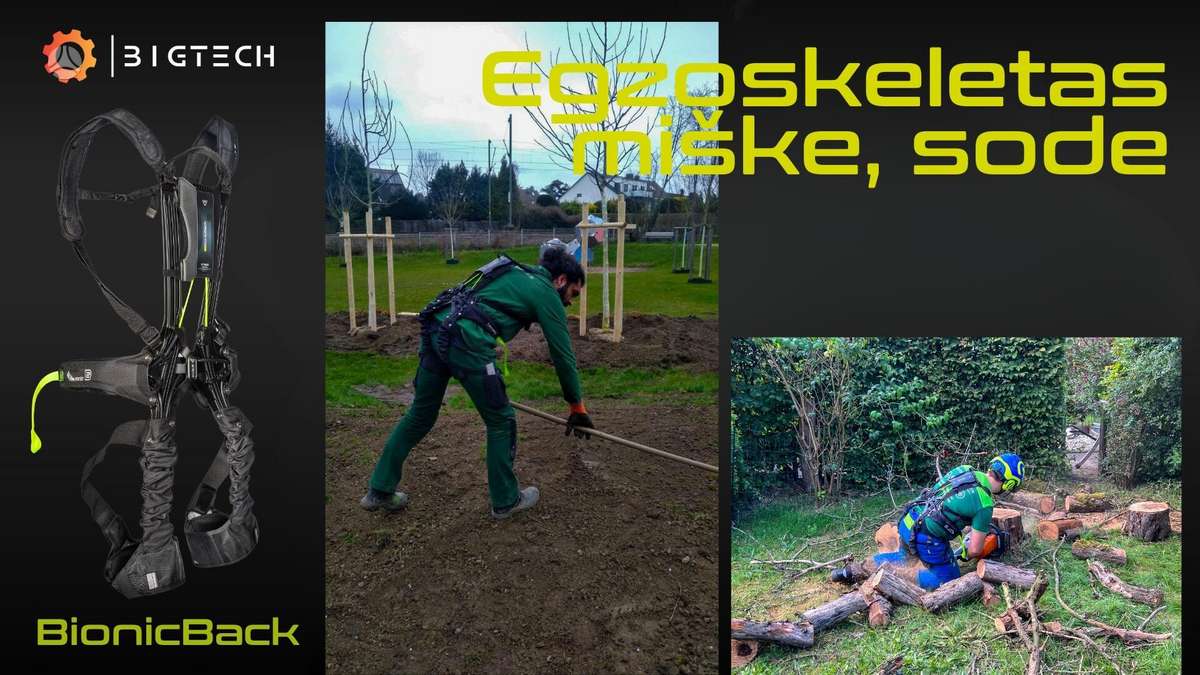 -Kita- Egzoskeletas - BionicBack, sandėliavimo technika