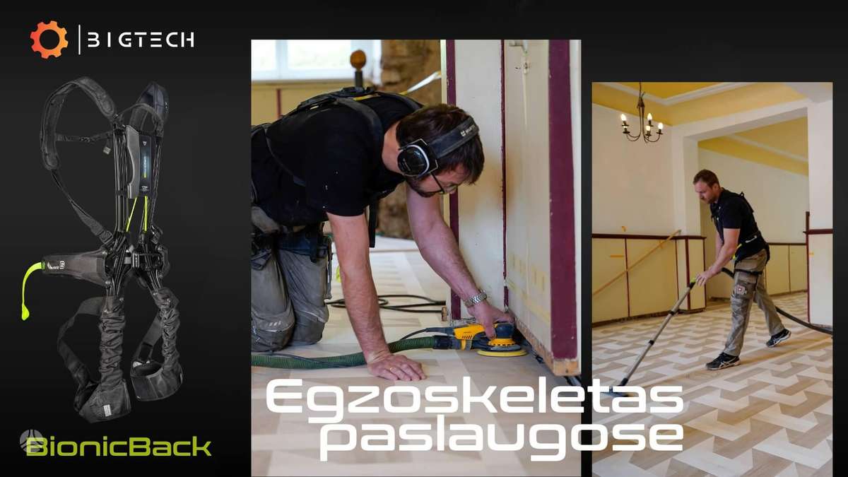 -Kita- Egzoskeletas - BionicBack, складская техника