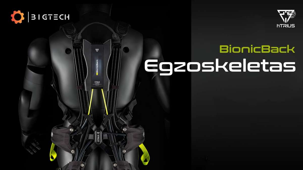 -Kita- Egzoskeletas - BionicBack, sandėliavimo technika