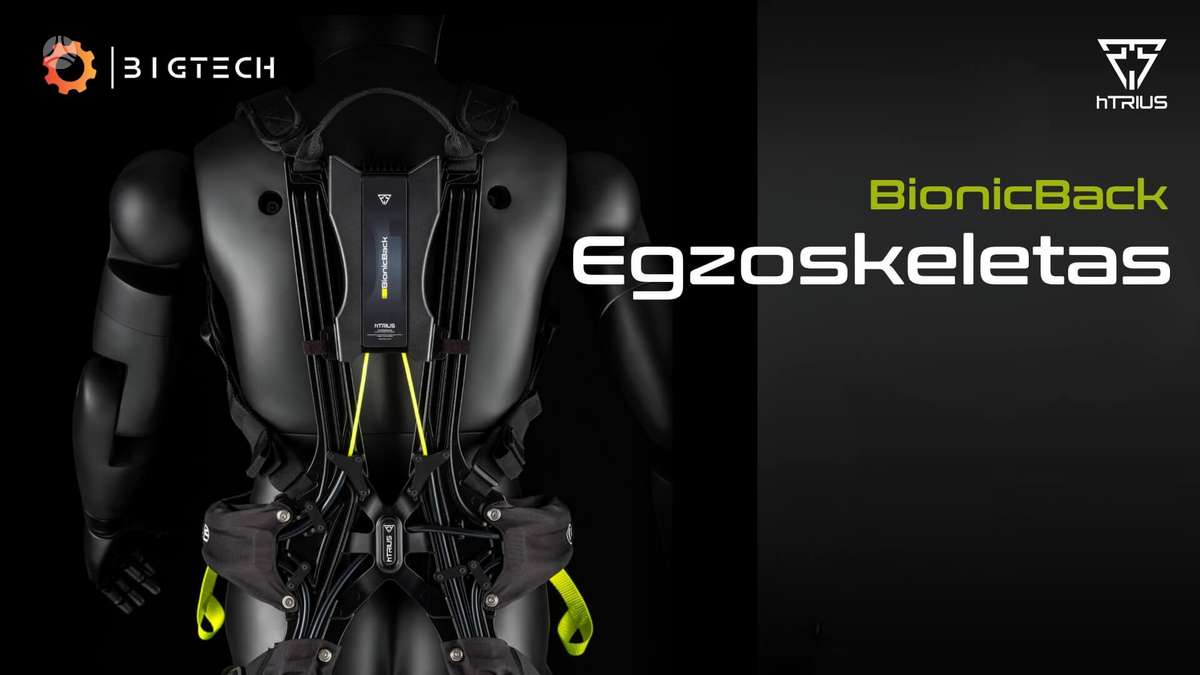 -Kita- Egzoskeletas - BionicBack, складская техника