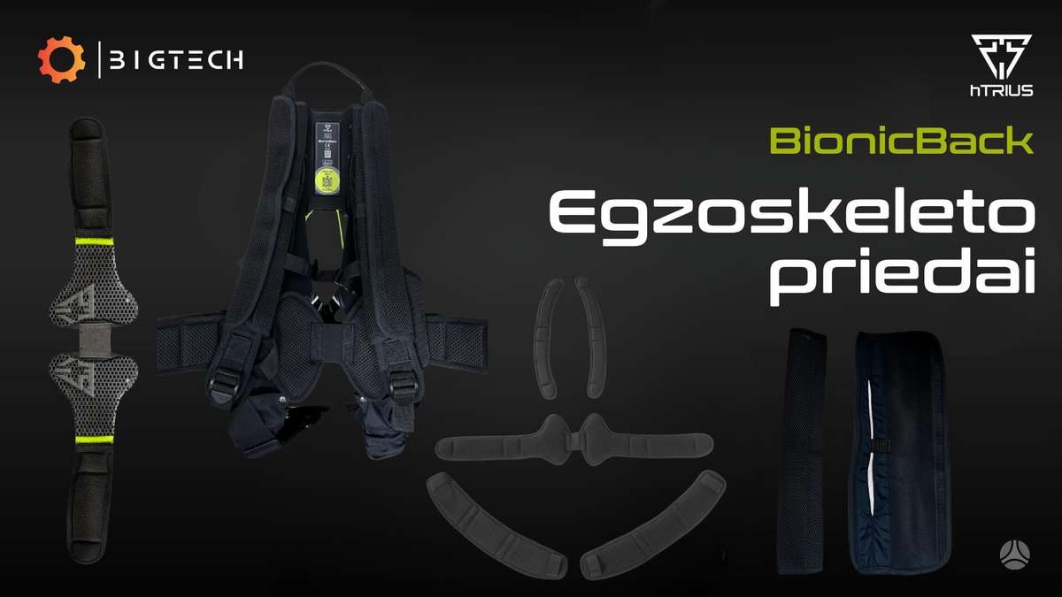 -Kita- Egzoskeletas - BionicBack, sandėliavimo technika