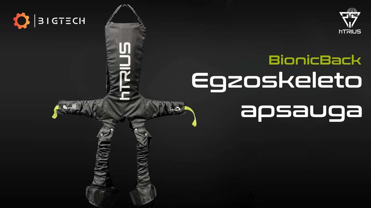 -Kita- Egzoskeletas - BionicBack, sandėliavimo technika